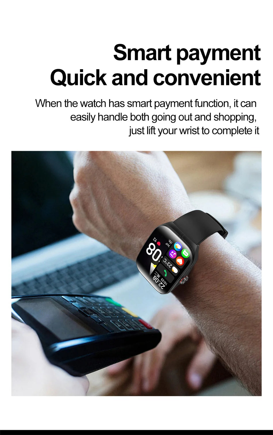 2025 AMOLED NFC Smartwatch with GPS Tracking, Bluetooth Calls & Fitness Sensors| Waterproof Sports Watch for Men and Women