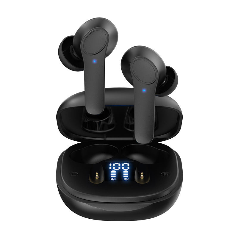 AI Translator Earbuds - 144 Languages Real-Time Translation, Noise-Canceling Bluetooth 5.3, Waterproof