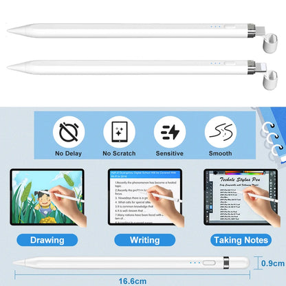 Stylus Pen for iPad – Palm Rejection, Tilt Sensing, Battery Display & OTG Charging