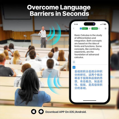 AI Translator Earbuds with LED Display – 144 Languages