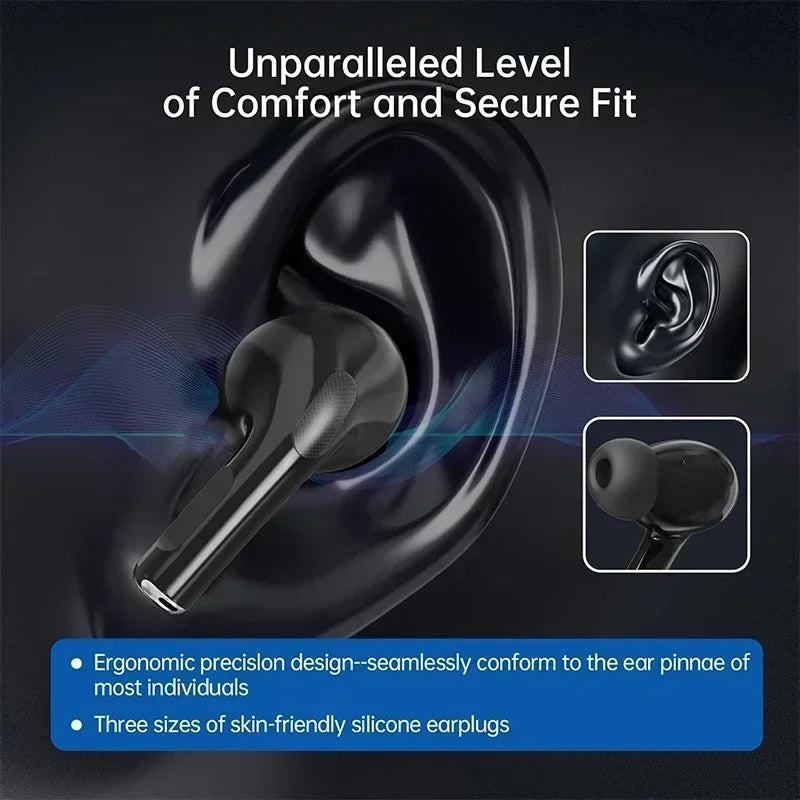 AI Translator Earbuds with LED Display – 144 Languages