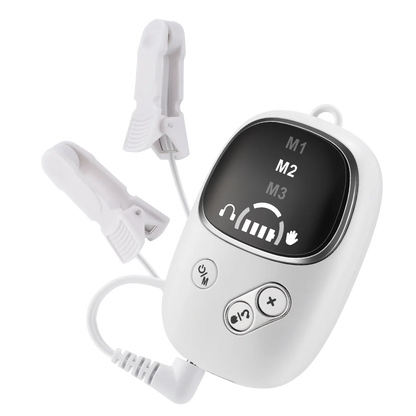 Handheld CES Sleep Aid Device for Insomnia, Anxiety & Stress Relief | Palm Microcurrent Pulse Relaxation Massager