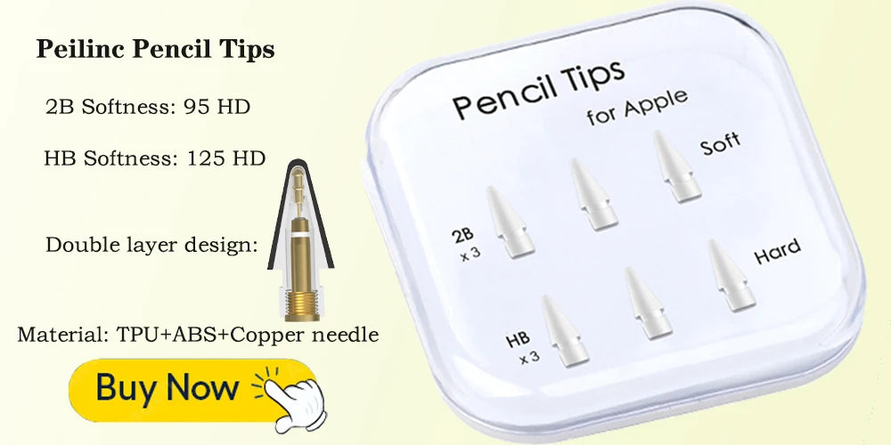 Stylus Pen for iPad – Palm Rejection, Tilt Sensing, Battery Display & OTG Charging