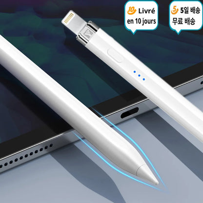 Stylus Pen for iPad – Palm Rejection, Tilt Sensing, Battery Display & OTG Charging