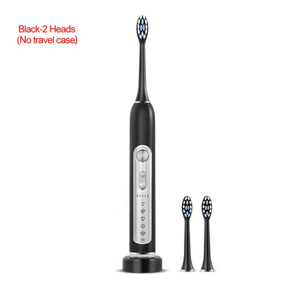 SUBORT S7 Supersonic Electric Toothbrush – Smart Timer, IPX7 Waterproof, Teeth Whitening, Replaceable Heads