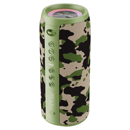 Zealot-S51 Pro 40W High-Power Bluetooth Speaker - Waterproof, RGB Lights, TWS Stereo (Black, Blue, Gray, Camouflage)