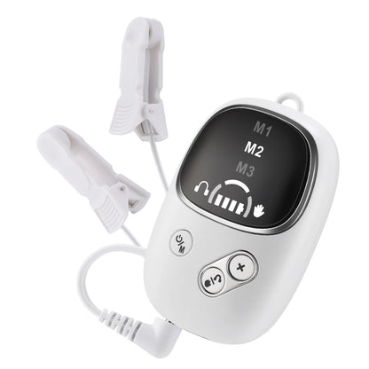 Handheld CES Sleep Aid Device for Insomnia, Anxiety & Stress Relief | Palm Microcurrent Pulse Relaxation Massager