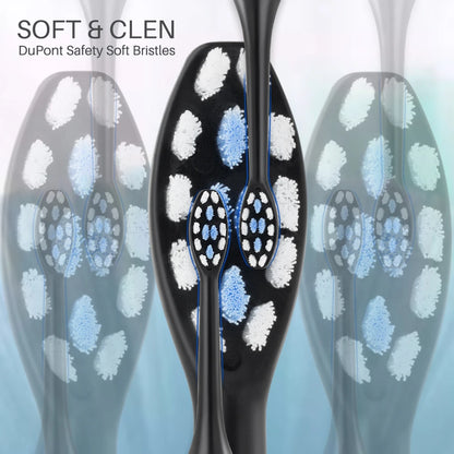 SUBORT S7 Supersonic Electric Toothbrush – Smart Timer, IPX7 Waterproof, Teeth Whitening, Replaceable Heads