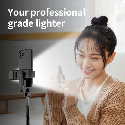 3-in-1 Wireless Selfie Stick Tripod with Bluetooth Remote - Foldable Phone Stand