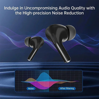 AI Translator Earbuds with LED Display – 144 Languages