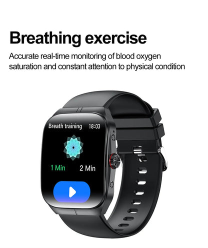 2025 AMOLED NFC Smartwatch with GPS Tracking, Bluetooth Calls & Fitness Sensors| Waterproof Sports Watch for Men and Women