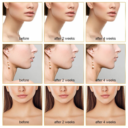 EMS Face Lift Massager with LED Light Therapy & Vibration - Anti-Aging Skin Tightening Device.