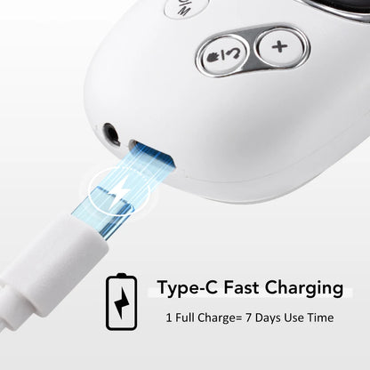 Handheld CES Sleep Aid Device for Insomnia, Anxiety & Stress Relief | Palm Microcurrent Pulse Relaxation Massager