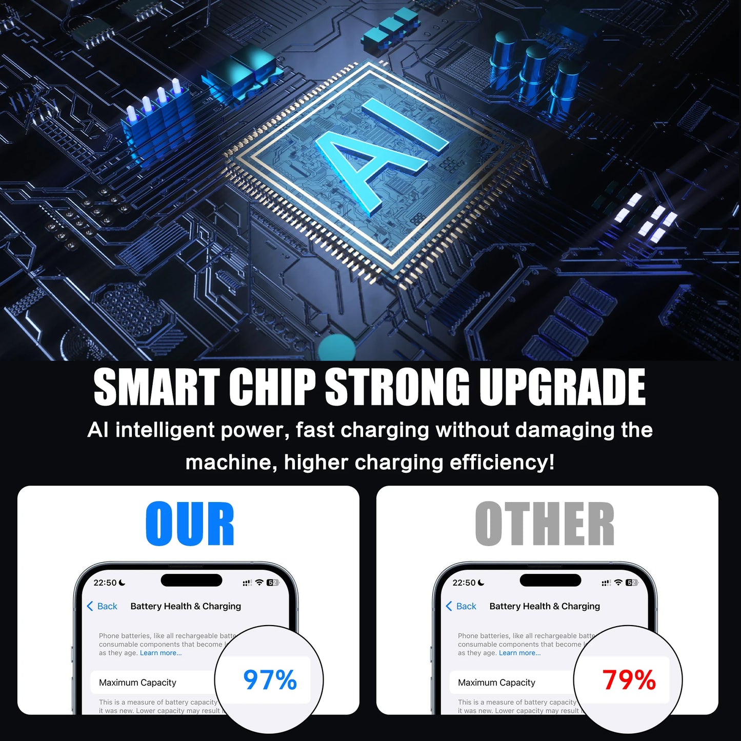 120W 4-Port USB Wall Charger – Type-C Fast Charging Adapter for iPhone, Samsung, & More